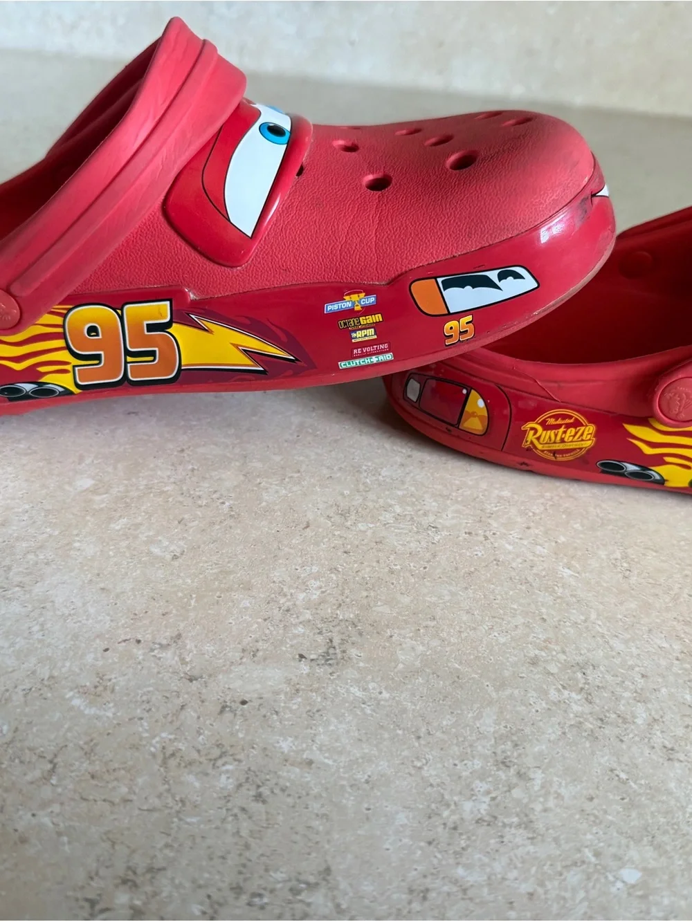 Lightning McQueen Red Crocs